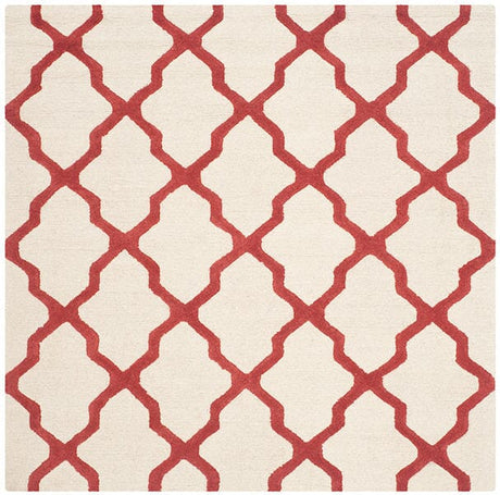 Safavieh Cambridge Cam121I Ivory / Rust Rugs - Safavieh - cam121i - 6sq