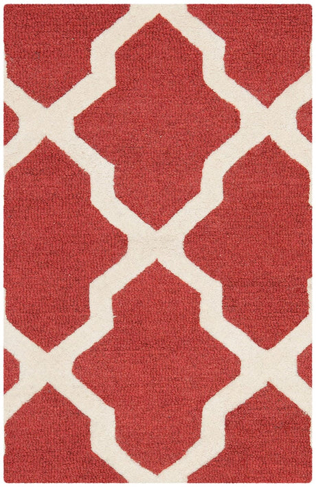 Safavieh Cambridge Cam121L Rust / Ivory Rugs - Safavieh - cam121l - 6r