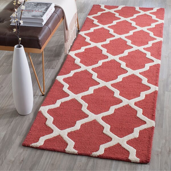 Safavieh Cambridge Cam121L Rust / Ivory Rugs - Safavieh - cam121l - 6sq