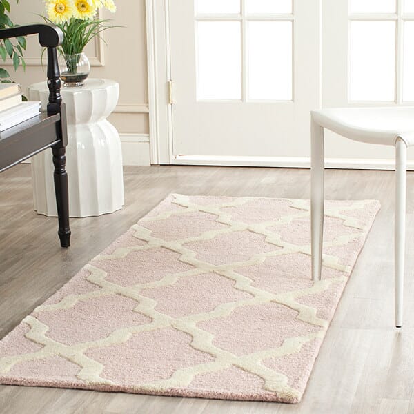 Safavieh Cambridge Cam121M Light Pink / Ivory Rugs - Safavieh - cam121m - 4sq