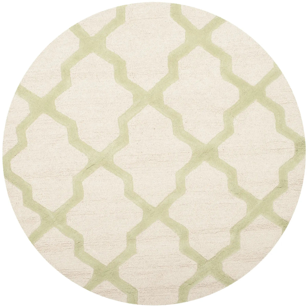 Safavieh Cambridge 4'-0" x 4'-0" Rug in Ivory / Light Green