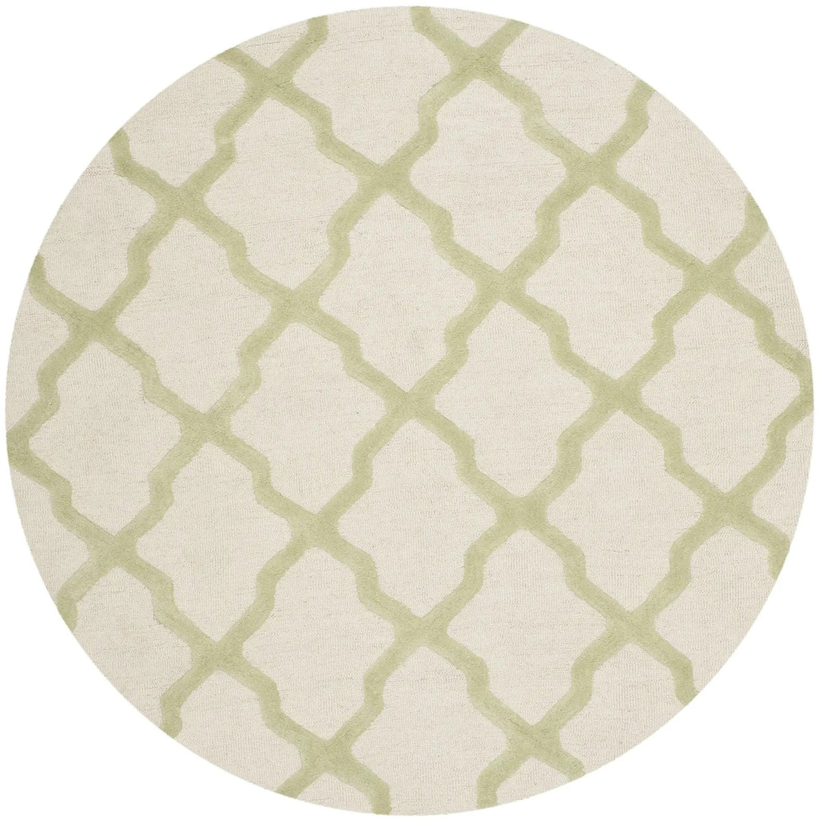 Safavieh Cambridge 6'-0" x 6'-0" Rug in Ivory / Light Green