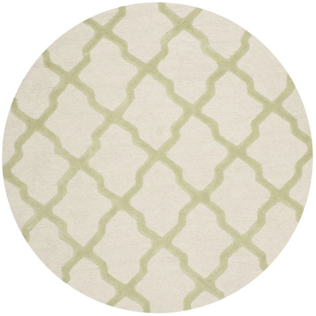 Safavieh Cambridge 6'-0" x 6'-0" Rug in Ivory / Light Green