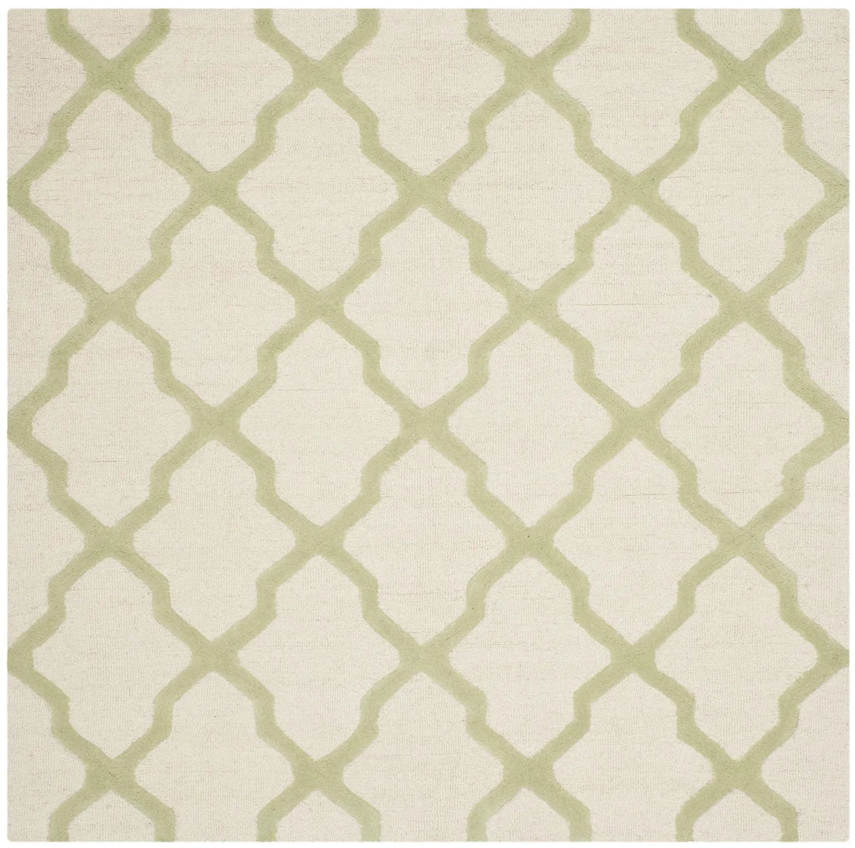 Safavieh Cambridge 6'-0" x 6'-0" Rug in Ivory / Light Green