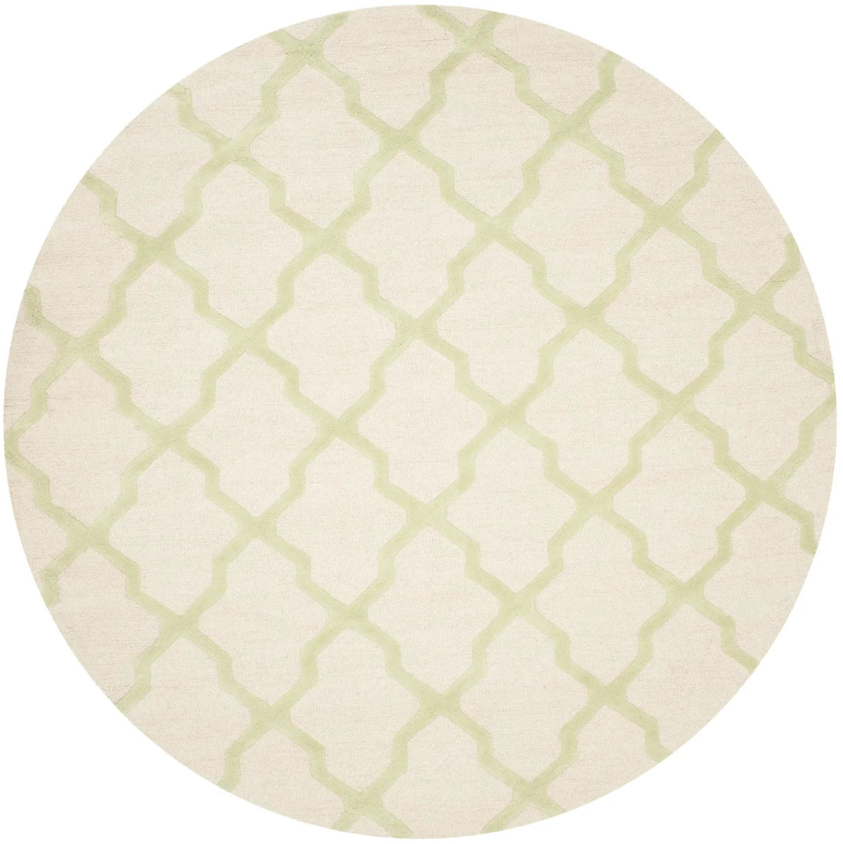 Safavieh Cambridge 8'-0" x 8'-0" Rug in Ivory / Light Green