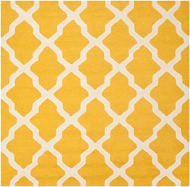 Safavieh Cambridge Cam121Q Gold / Ivory Rugs - Safavieh - cam121q - 6sq