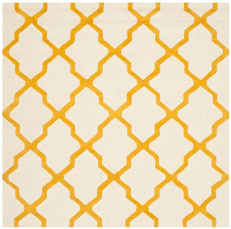 Safavieh Cambridge Cam121U Ivory / Gold Rugs - Safavieh - cam121u - 4sq