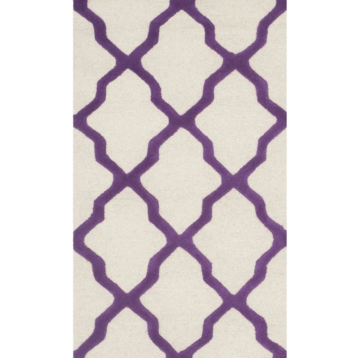 Safavieh Cambridge 2'-6" x 4'-0" Rug in Ivory / Purple