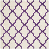 Safavieh Cambridge 6'-0" x 6'-0" Rug in Ivory / Purple