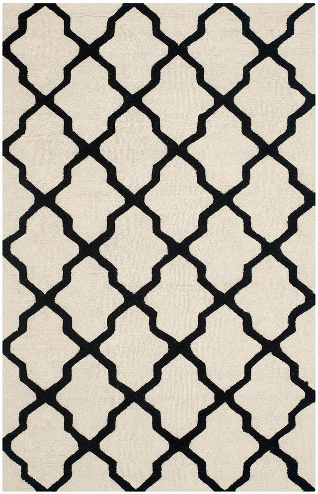 Safavieh Cambridge Cam121W Ivory / Black Rugs - Safavieh - cam121w - 2