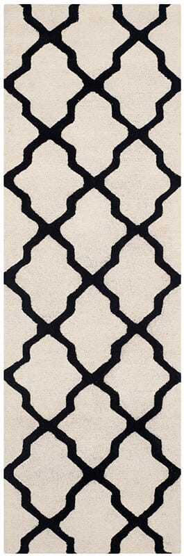 Safavieh Cambridge Cam121W Ivory / Black Rugs - Safavieh - cam121w - 28