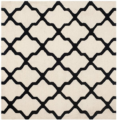 Safavieh Cambridge Cam121W Ivory / Black Rugs - Safavieh - cam121w - 6sq