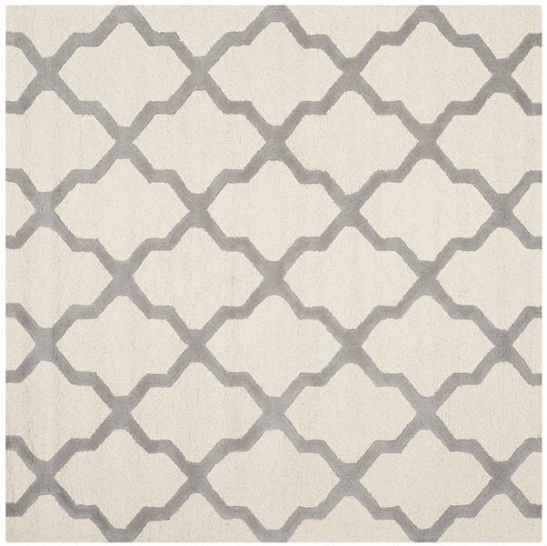 Safavieh Cambridge Cam121Y Ivory / Silver Rugs - Safavieh - cam121y - 4sq