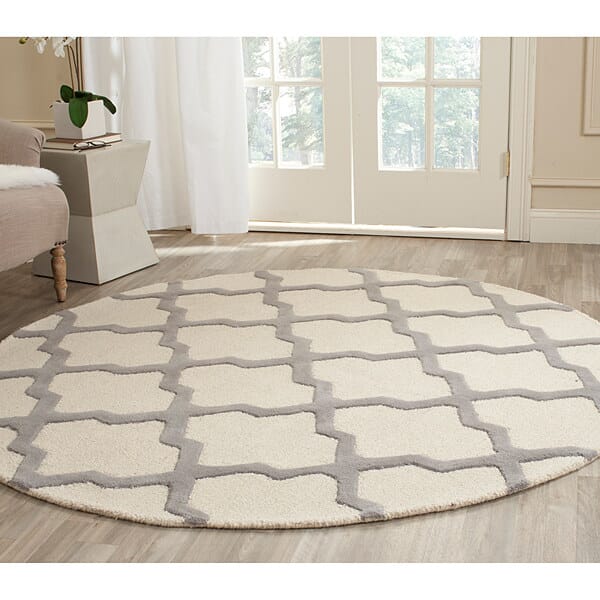 Safavieh Cambridge Cam121Y Ivory / Silver Rugs - Safavieh - cam121y - 4sq