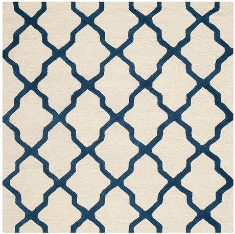 Safavieh Cambridge Cam121Z Ivory / Navy Rugs - Safavieh - cam121z - 6sq