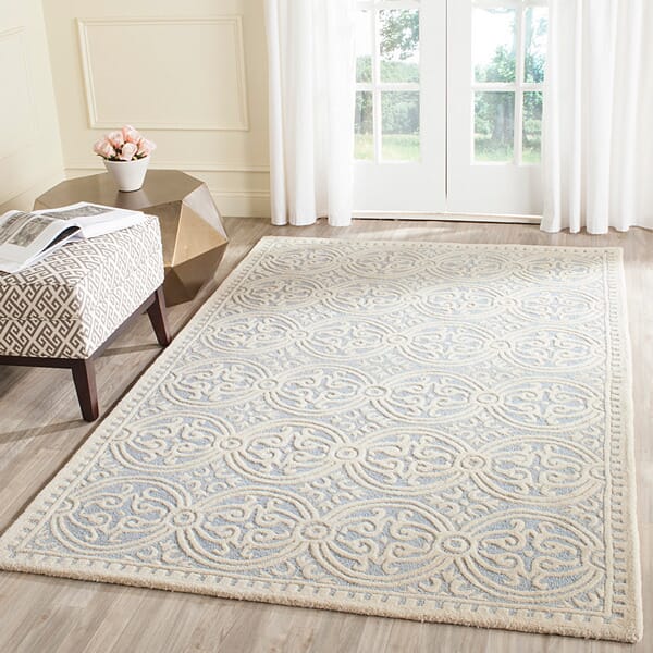 Safavieh Cambridge Cam123A Light Blue / Ivory Rugs - Safavieh - cam123a - 2