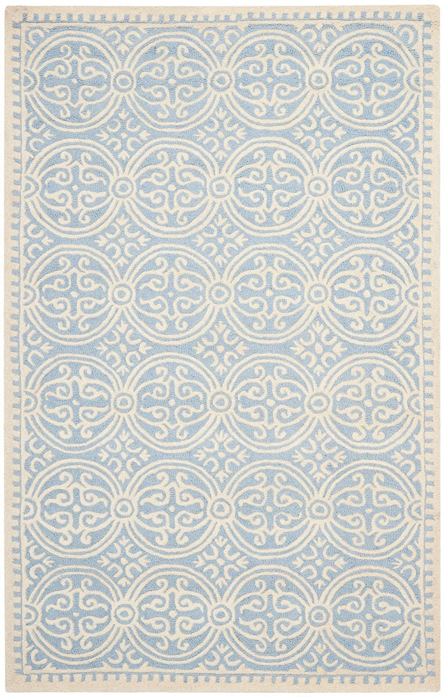 Safavieh Cambridge Cam123A Light Blue / Ivory Rugs - Safavieh - cam123a - 2