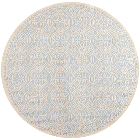 Safavieh Cambridge Cam123A Light Blue / Ivory Rugs - Safavieh - cam123a - 4r