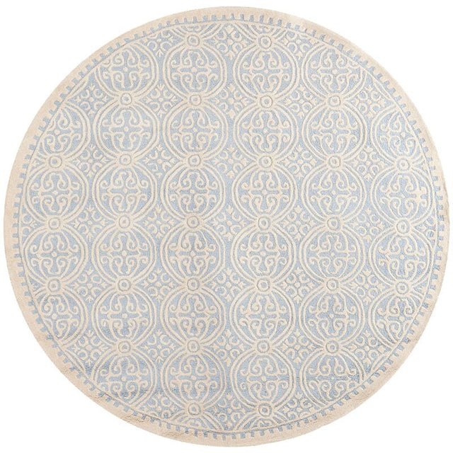 Safavieh Cambridge Cam123A Light Blue / Ivory Rugs - Safavieh - cam123a - 4r