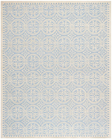 Safavieh Cambridge Cam123A Light Blue / Ivory Rugs - Safavieh - cam123a - 4r