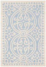 Safavieh Cambridge Cam123A Light Blue / Ivory Rugs - Safavieh - cam123a - 4r