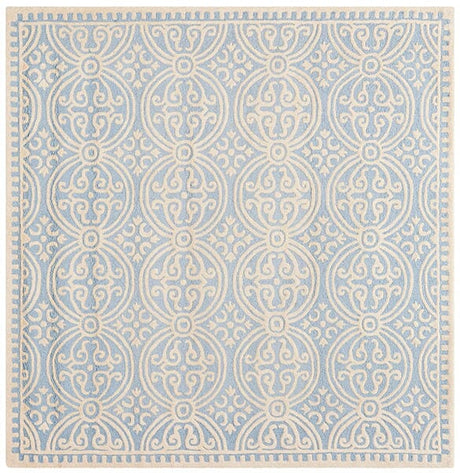 Safavieh Cambridge Cam123A Light Blue / Ivory Rugs - Safavieh - cam123a - 4sq