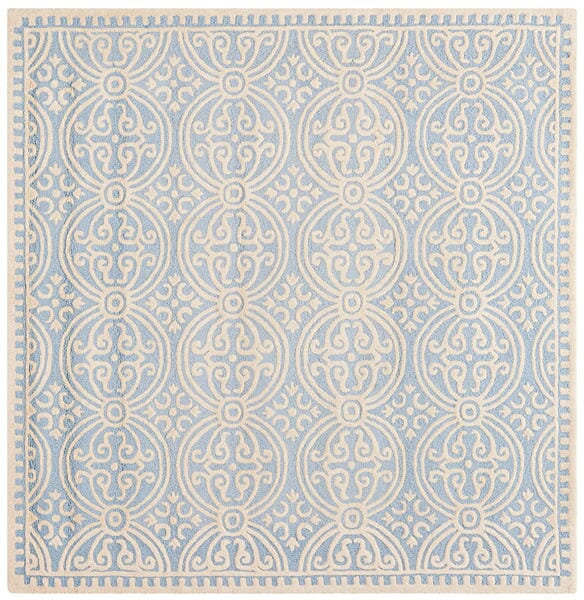 Safavieh Cambridge Cam123A Light Blue / Ivory Rugs - Safavieh - cam123a - 4sq