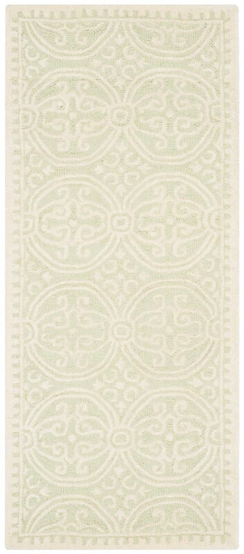 Safavieh Cambridge Cam123B Light Green / Ivory Rugs - Safavieh - cam123b - 26