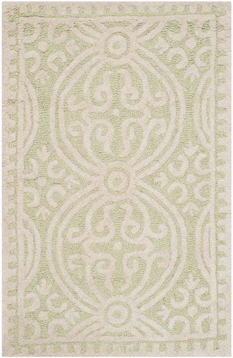 Safavieh Cambridge Cam123B Light Green / Ivory Rugs - Safavieh - cam123b - 4r