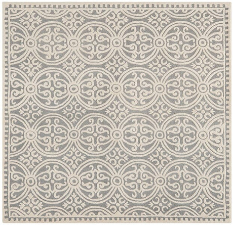 Safavieh Cambridge Cam123D Silver / Ivory Rugs - Safavieh - cam123d - 4sq