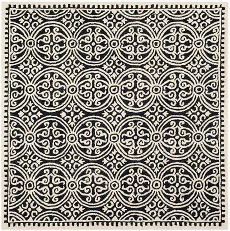 Safavieh Cambridge Cam123E Black/Ivory Rug - Safavieh - cam123e - 10sq