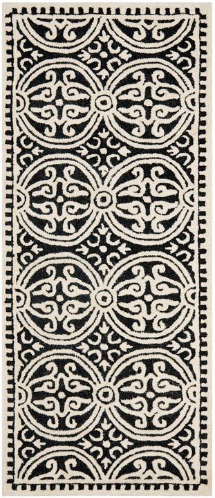 Safavieh Cambridge Cam123E Black/Ivory Rug - Safavieh - cam123e - 24