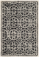 Safavieh Cambridge Cam123E Black/Ivory Rug - Safavieh - cam123e - 4