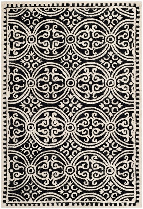 Safavieh Cambridge Cam123E Black/Ivory Rug - Safavieh - cam123e - 4