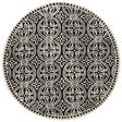Safavieh Cambridge Cam123E Black/Ivory Rug - Safavieh - cam123e - 4r