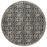 Safavieh Cambridge Cam123E Black/Ivory Rug - Safavieh - cam123e - 4r