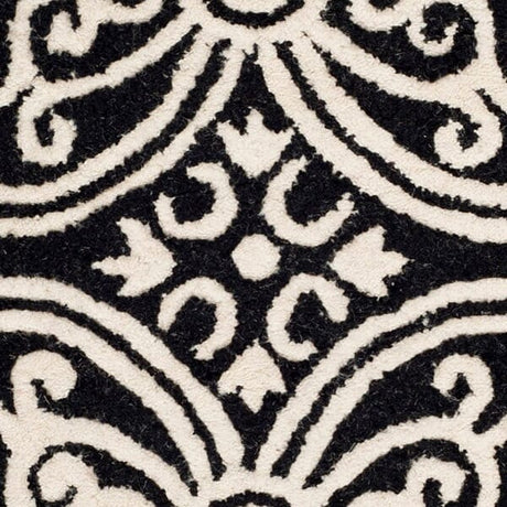 Safavieh Cambridge Cam123E Black/Ivory Rug - Safavieh - cam123e - 5