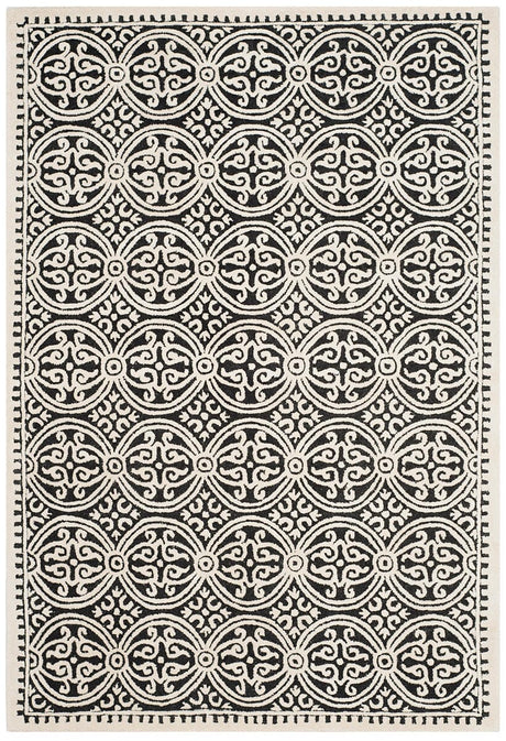 Safavieh Cambridge Cam123E Black/Ivory Rug - Safavieh - cam123e - 6