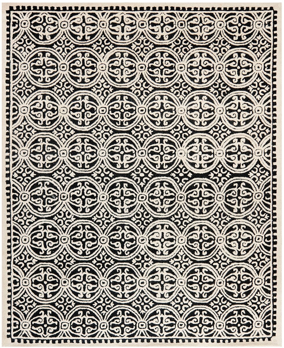 Safavieh Cambridge Cam123E Black/Ivory Rug - Safavieh - cam123e - 8