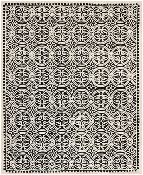 Safavieh Cambridge Cam123E Black/Ivory Rug - Safavieh - cam123e - 8