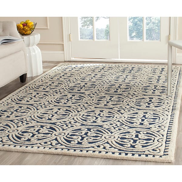 Safavieh Cambridge Cam123G Navy Blue / Ivory Rugs - Safavieh - cam123g - 2