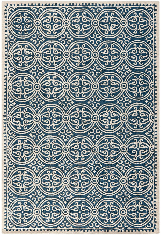 Safavieh Cambridge Cam123G Navy Blue / Ivory Rugs - Safavieh - cam123g - 2