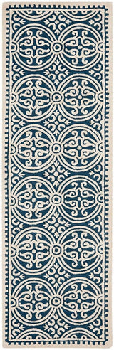 Safavieh Cambridge Cam123G Navy Blue / Ivory Rugs - Safavieh - cam123g - 26