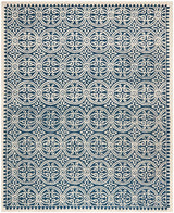 Safavieh Cambridge Cam123G Navy Blue / Ivory Rugs - Safavieh - cam123g - 4r
