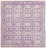 Safavieh Cambridge Cam123K Purple / Ivory Rugs - Safavieh - cam123k - 4sq