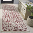 Safavieh Cambridge 2'-6" x 8'-0" Rug in Ivory / Red