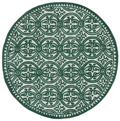 Safavieh Cambridge 6'-0" x 6'-0" Rug in Ivory / Green