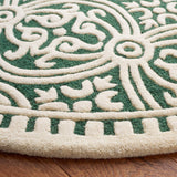 Safavieh Cambridge Cam123Y Dark Green/Ivory Rugs - Safavieh - cam123y - 6r