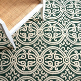 Safavieh Cambridge Cam123Y Dark Green/Ivory Rugs - Safavieh - cam123y - 6r