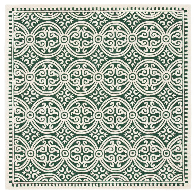 Safavieh Cambridge Cam123Y Dark Green/Ivory Rugs - Safavieh - cam123y - 6sq